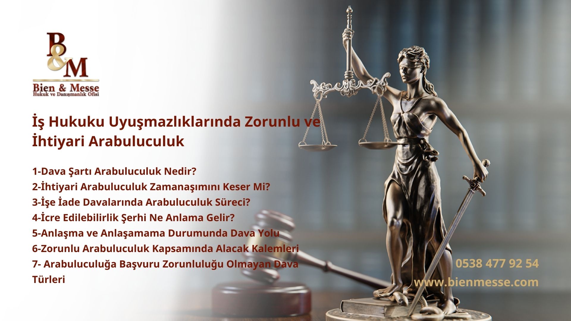 İş Hukuku Uyuşmazlıklarında Zorunlu ve İhtiyari Arabuluculuk 