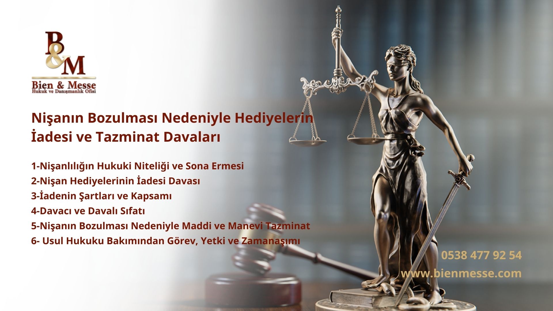 Nişanın Bozulması Nedeniyle Hediyelerin İadesi ve Tazminat Davaları