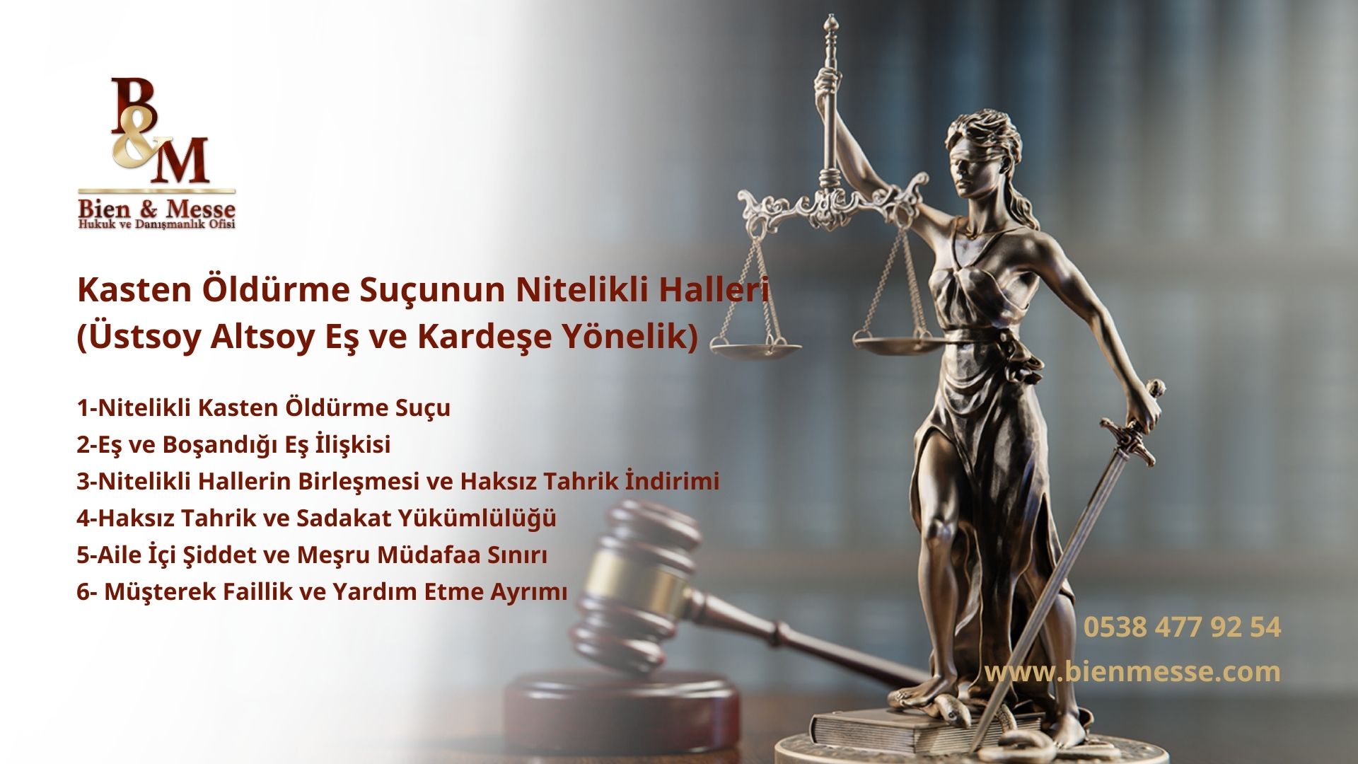 Kasten Öldürme Suçunun Nitelikli Halleri (Üstsoy, Altsoy, Eş ve Kardeşe Yönelik)