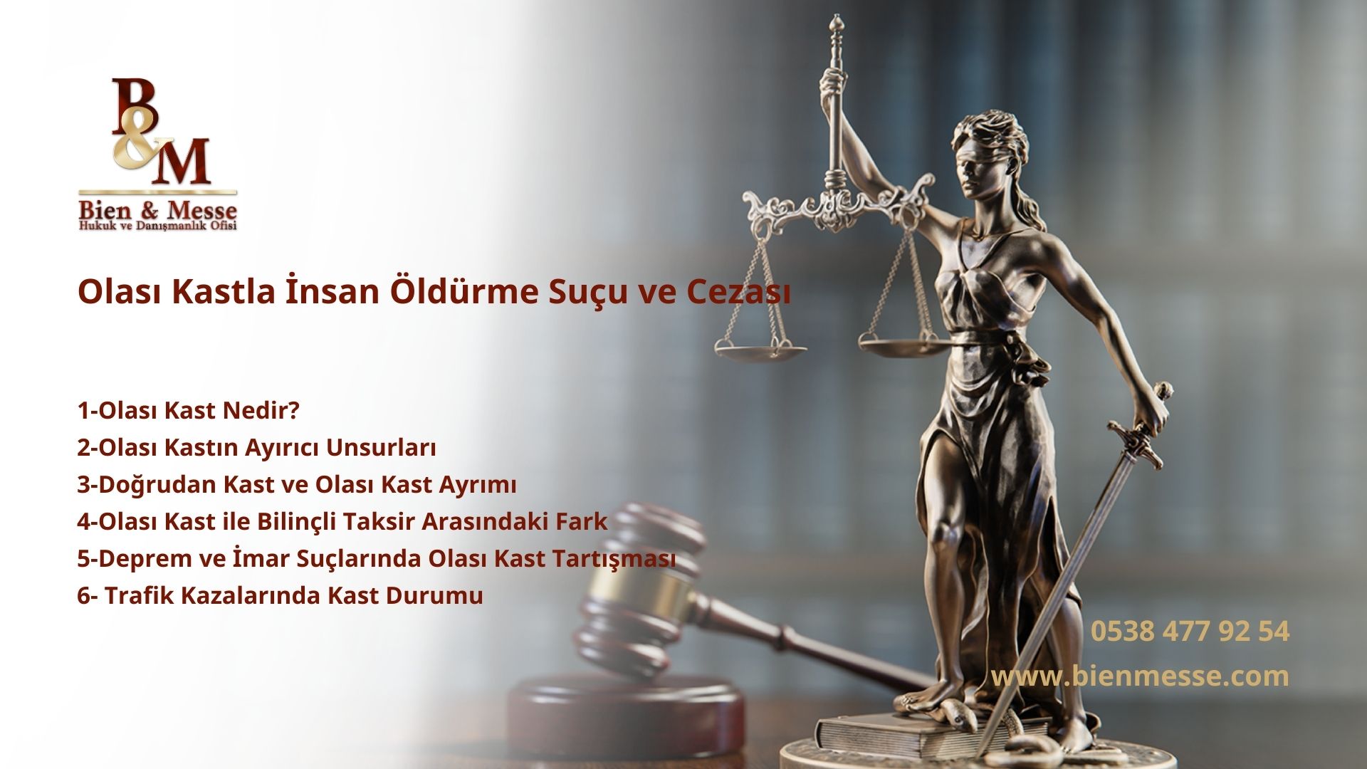 Olası Kastla İnsan Öldürme Suçu ve Cezası